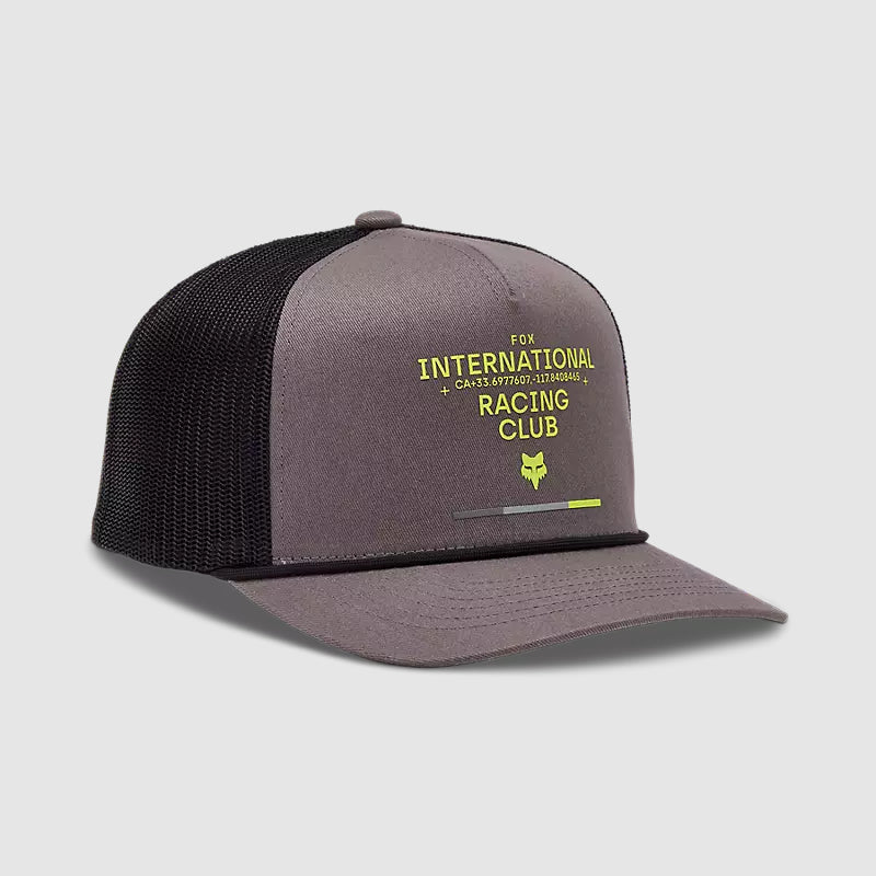Gorro Jockey Fox Lifestyle Numerical Snapback Gris - Rideshop