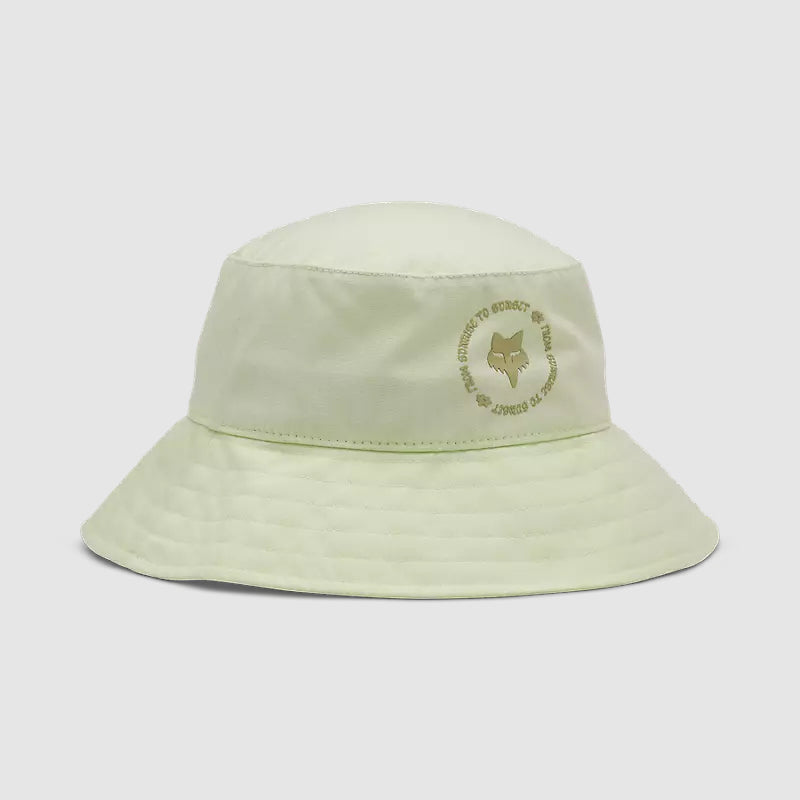 Gorro Bucket Lifestyle Mujer Byrd Verde Limon Fox - Rideshop