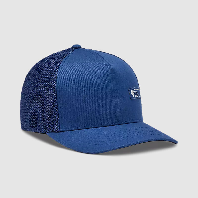 Gorro Jockey Lifestyle Barge Flexfit Azul Fox - Rideshop