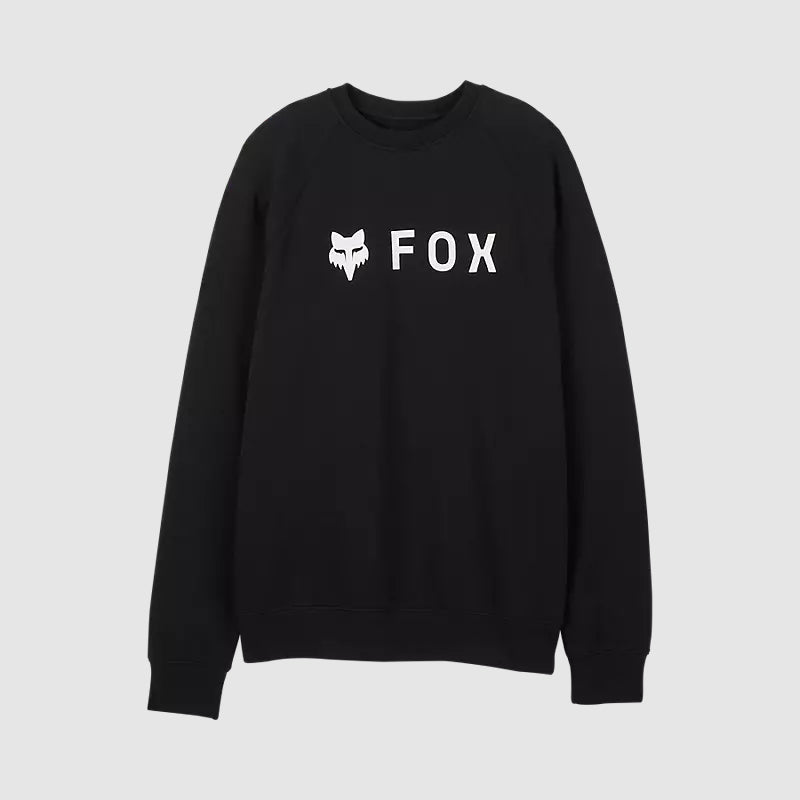 Poleron Lifestyle Sin Capucha Absolute Crew Negro Fox
