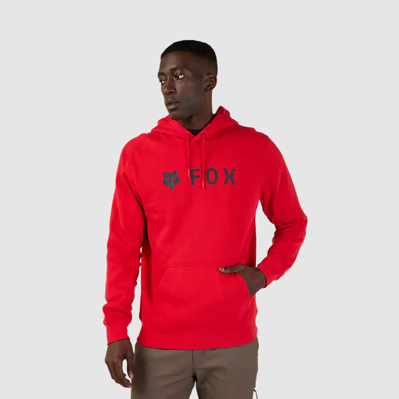 Poleron Lifestyle Canguro Absolute Rojo Fox - Rideshop