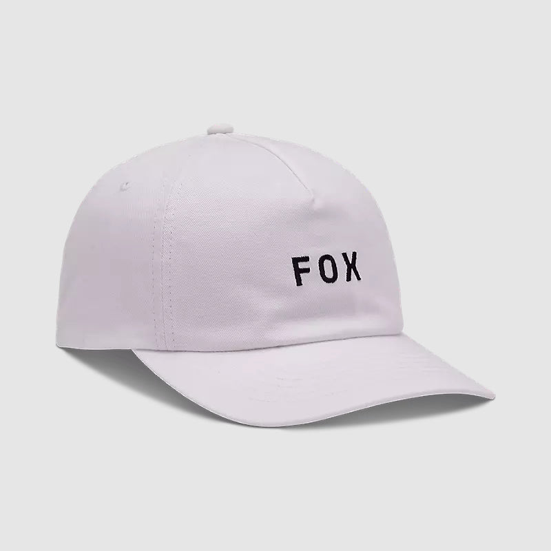 Gorro Jockey Lifestyle Mujer Wordmark Ajustable Blanco Fox - Rideshop