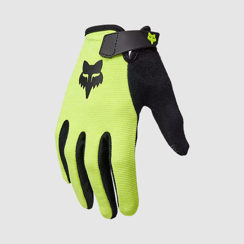 Guantes Bicicleta Fox Niño Ranger Amarillo Fluor - Rideshop