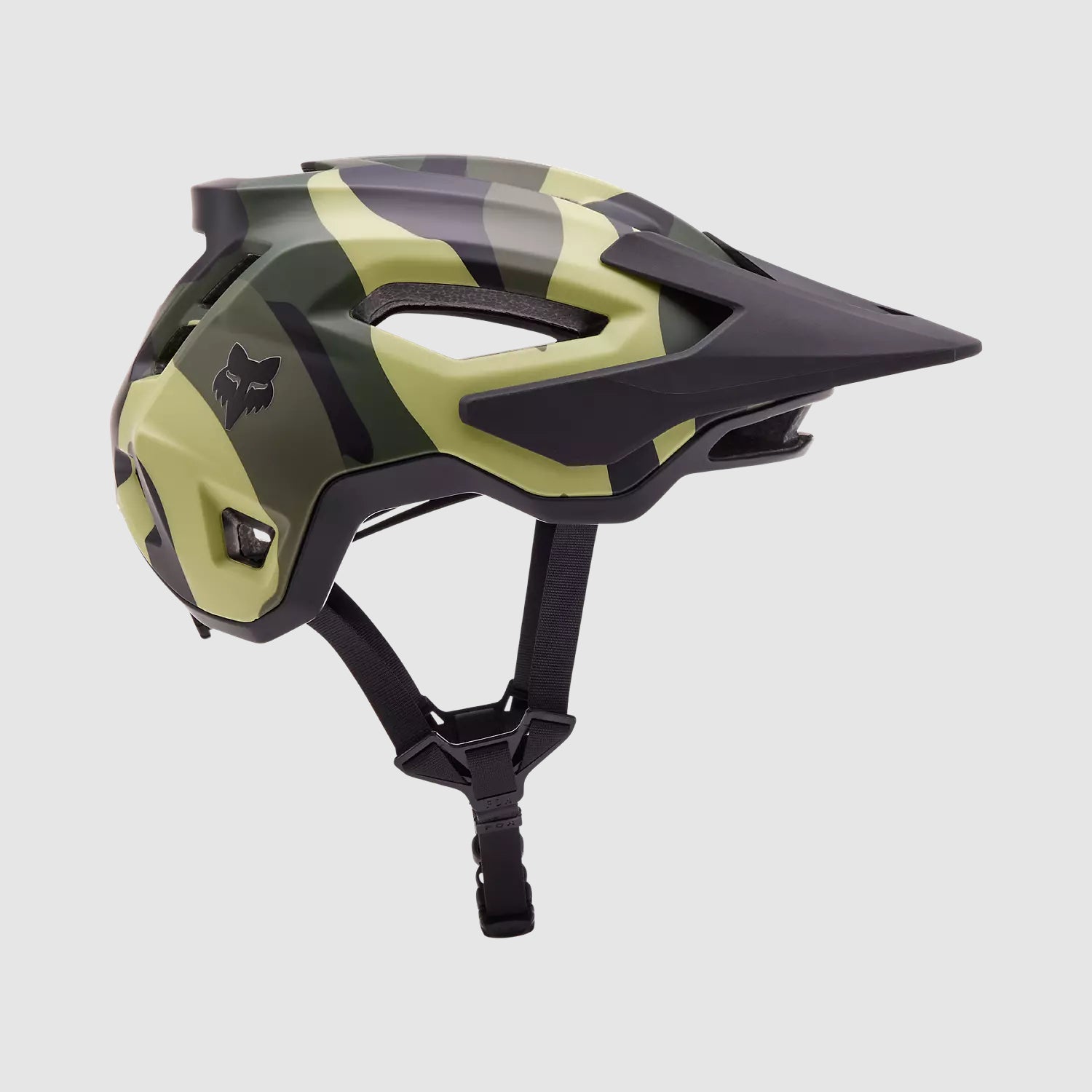 Casco Bicicleta Speedframe Camo Verde Fox