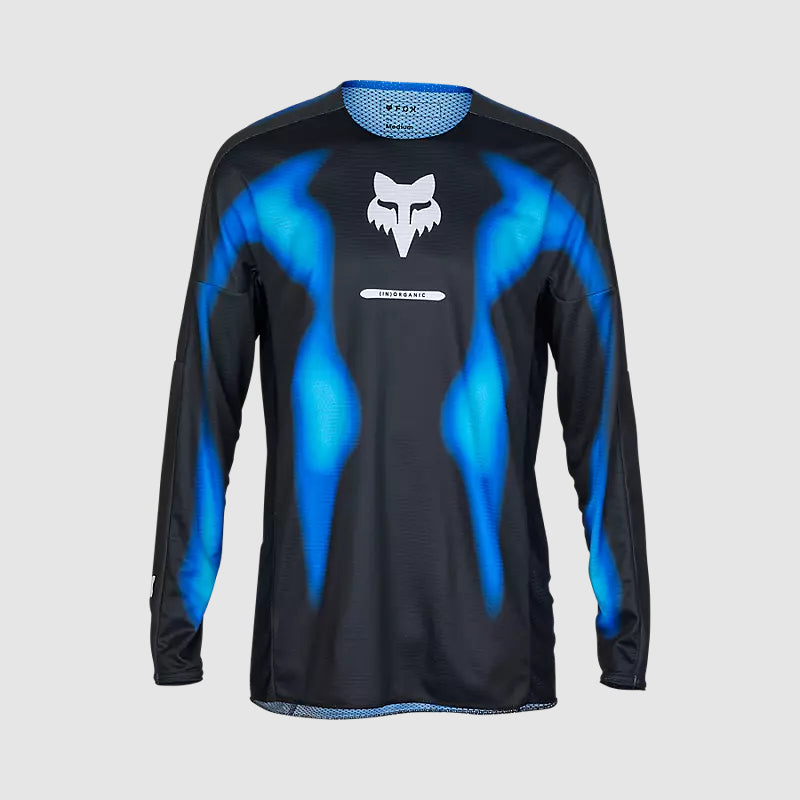 Polera Moto 360 Volatile Negro/Azul Fox - Rideshop