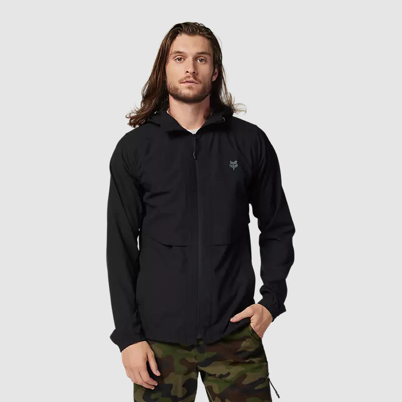 Chaqueta Lifestyle Cortavientos Survivalist Negro Fox