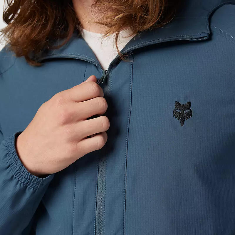 Chaqueta Lifestyle Cortavientos Survivalist Azul Acero Fox