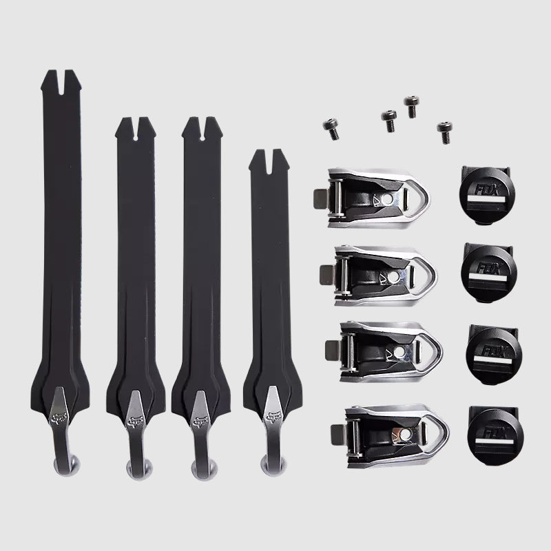 Repuesto Bota Moto Instinct Strap Kit 22 Negro/Gris Fox - Rideshop