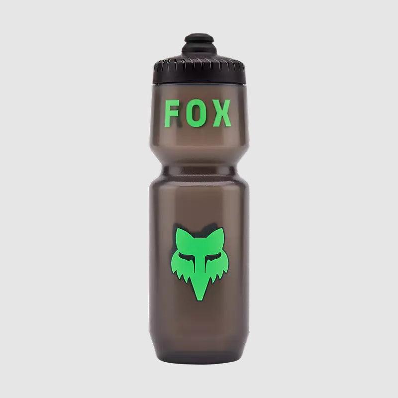 Botella De Agua Fox Purist | Negro/Verde - Rideshop