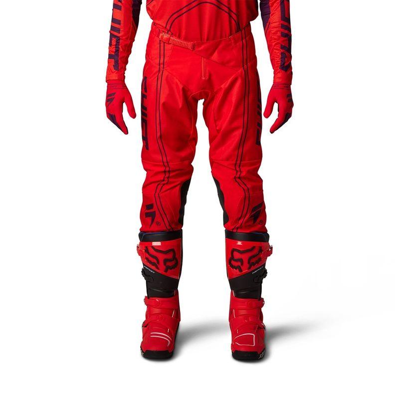 Pantalon Moto Black Label Qwik Rojo Shift