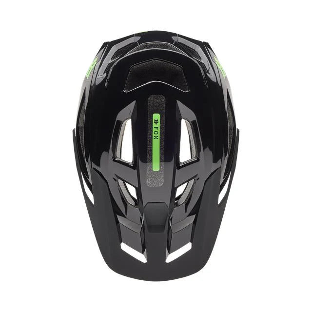 Casco Bicicleta Fox Speedframe Pro Edicion Ltda. 50 Años | Negro-Verde - Rideshop