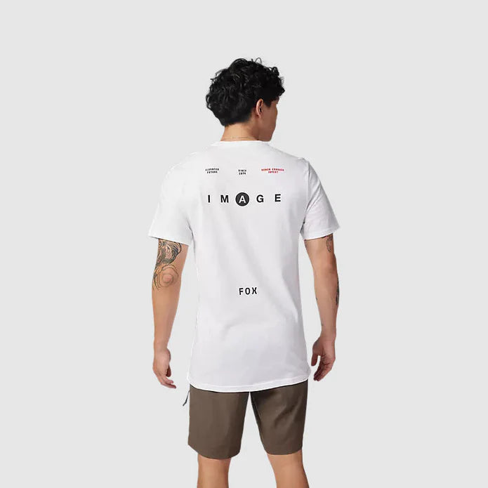 Polera Fox Lifestyle Image Premium | Blanco - Rideshop
