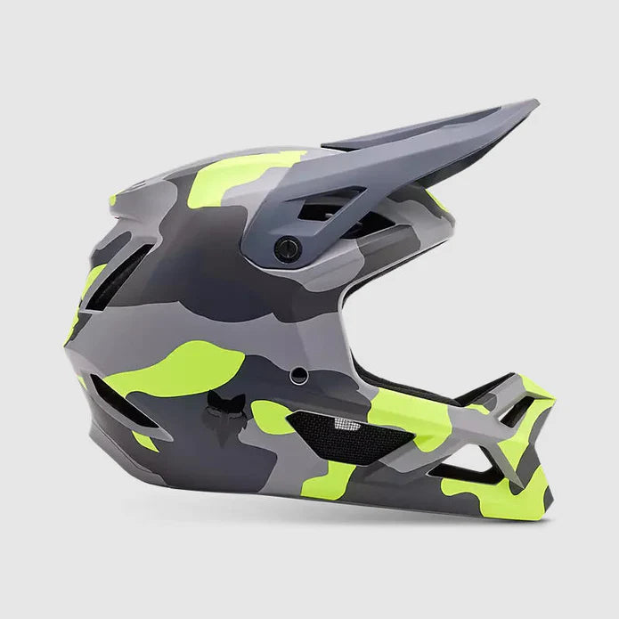 Casco Bicicleta Fox New Rampage | Gris-Amarillo-Camo - Rideshop