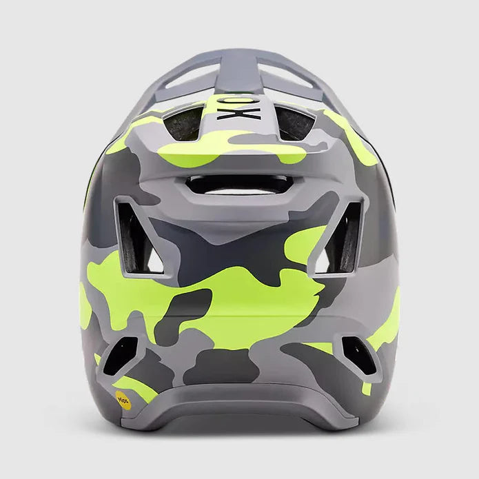 Casco Bicicleta Fox New Rampage | Gris-Amarillo-Camo - Rideshop