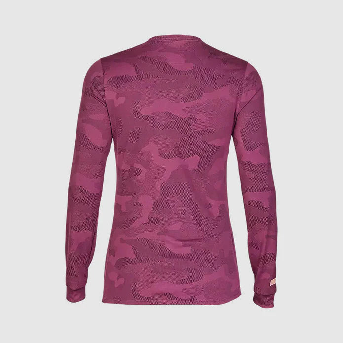 Polera Bicicleta Mujer Ranger TruDri™ Manga Larga Morado Fox - Rideshop