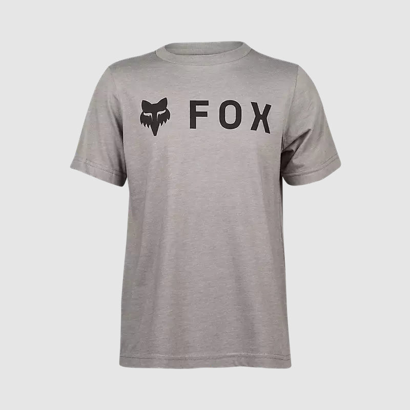 Polera Fox Lifestyle Niño Absolute | Gris - Rideshop