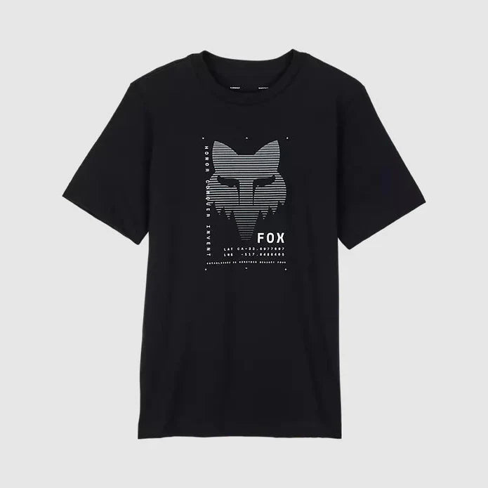 Polera Fox Lifestyle Niño Dispute Premium | Negro - Rideshop
