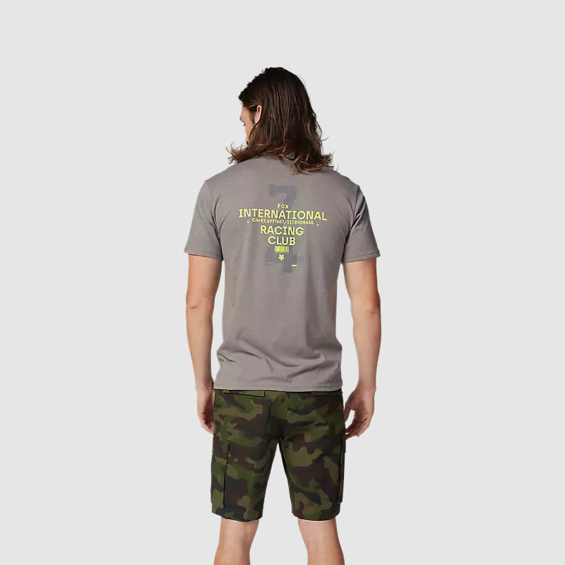 Polera Lifestyle Numerical Premium Gris Fox