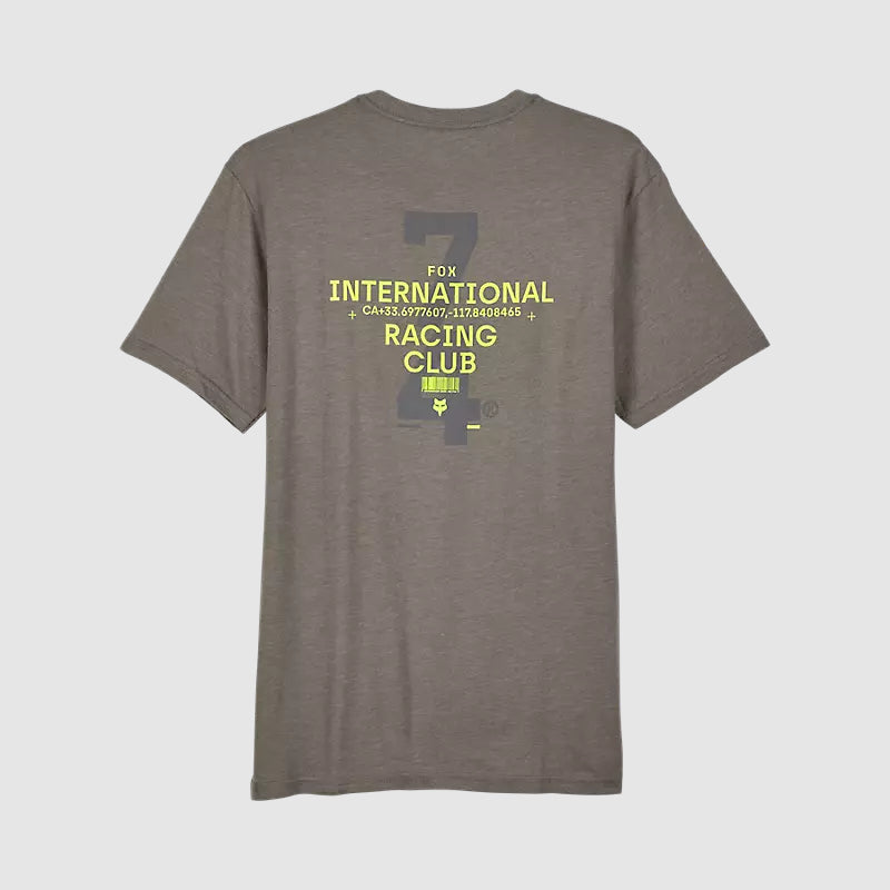 Polera Lifestyle Numerical Premium Gris Fox