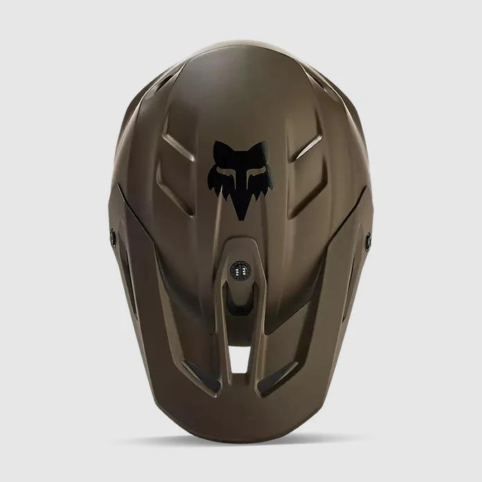 Casco Moto Fox V3 Solid | Cafe Matte - Rideshop