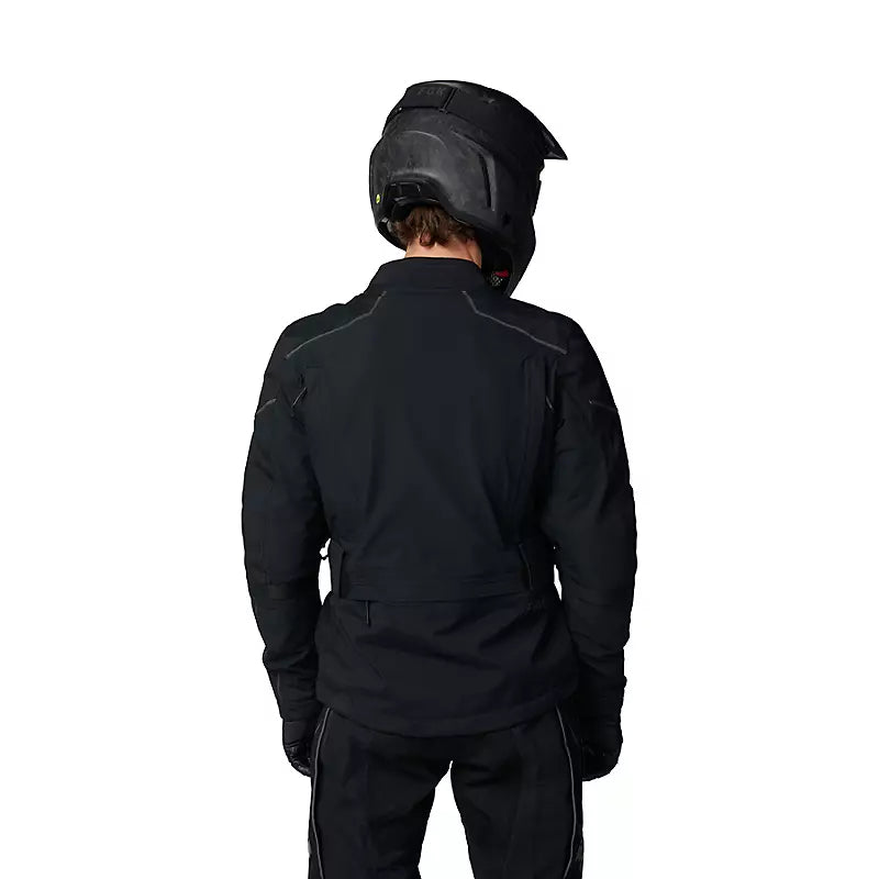 Chaqueta Moto Defend GORE-TEX ADV Impermeable Negro Fox