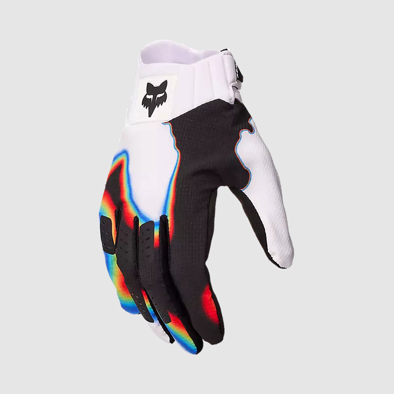 Guantes Moto Fox Flexair Scans Edición Limitada Blanco/Negro - Rideshop