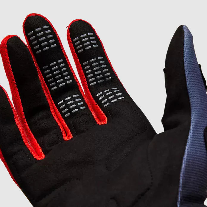 Guantes Moto 180 Interfere Rojo/Gris Fox - Rideshop