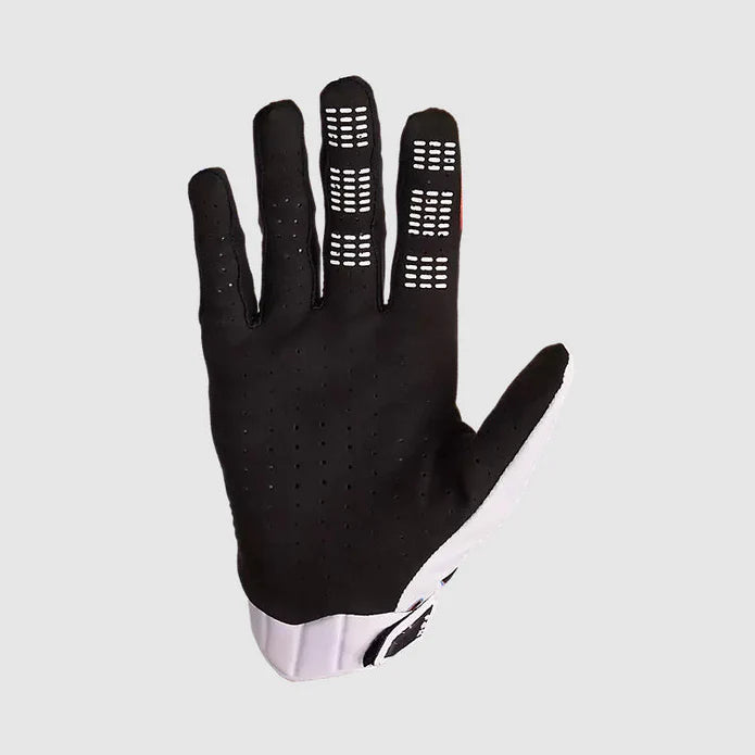 Guantes Moto Fox Flexair Scans Edición Limitada Blanco/Negro - Rideshop