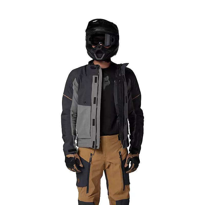 Chaqueta Moto Ranger GORE-TEX ADV Impermeable Gris Fox