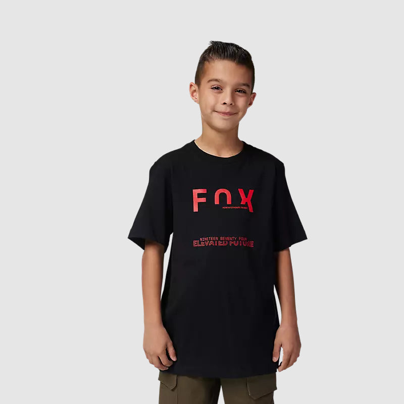 Polera Lifestyle Niño Intrude Premium Negro Fox - Rideshop