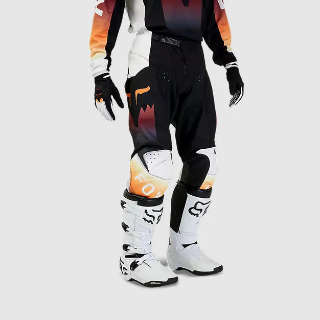 Pantalon Moto Fox 180 Flora Negro - Rideshop