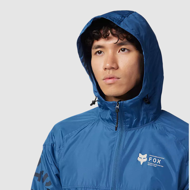 Chaqueta Cortavientos Lifestyle Barge Azul Fox