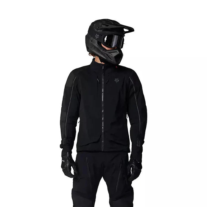 Chaqueta Moto Recon GORE-TEX ADV Impermeable Negro Fox - Rideshop
