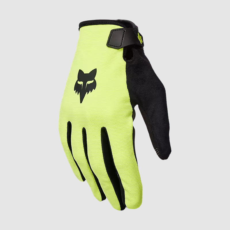 Guantes Bicicleta Fox Ranger Amarillo Fluor - Rideshop