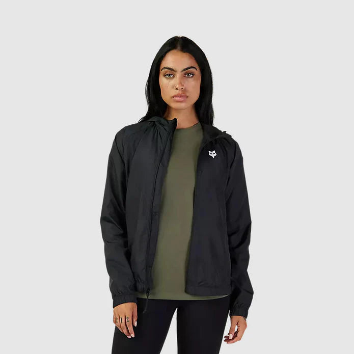 Chaqueta Cortavientos Fox Lifestyle Mujer Fox Head | Negro - Rideshop