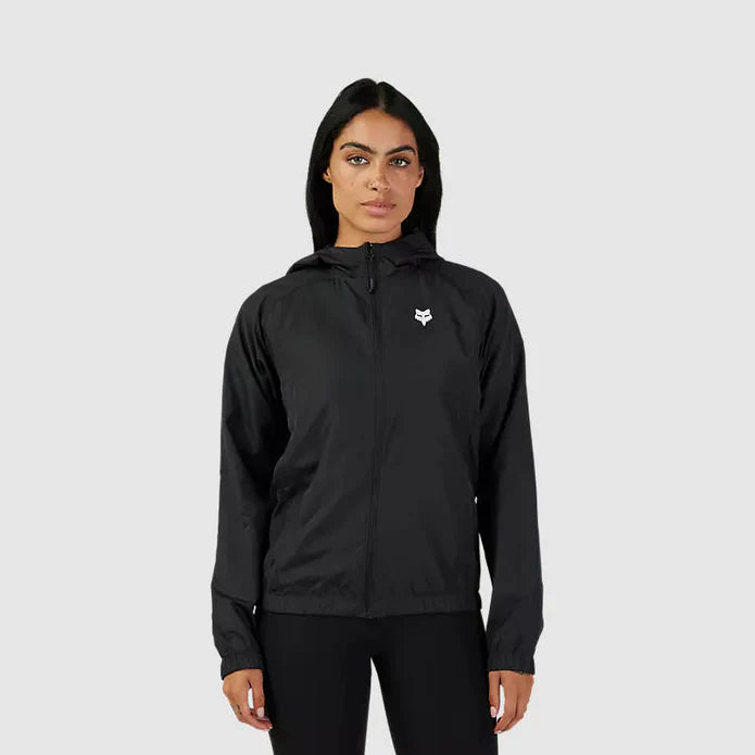 Chaqueta Cortavientos Fox Lifestyle Mujer Fox Head | Negro - Rideshop