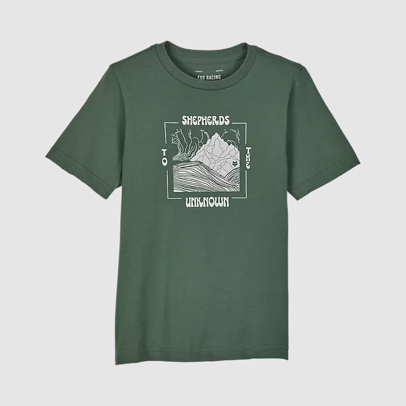 Polera Lifestyle Niño Shepherds Premium Verde Fox