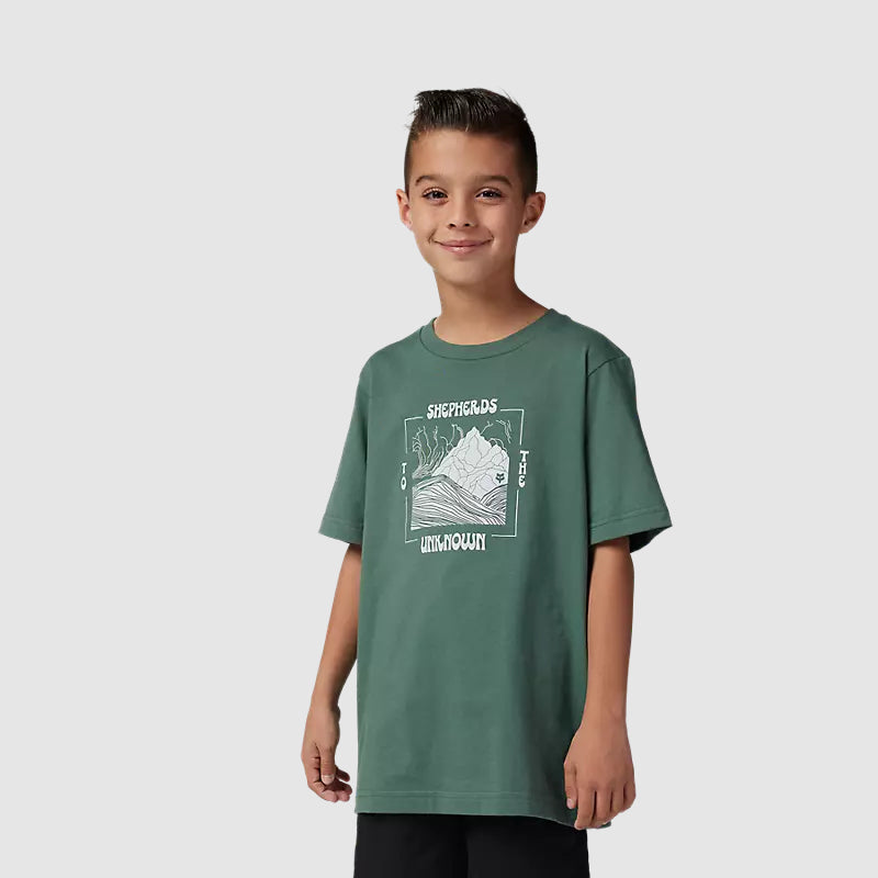 Polera Lifestyle Niño Shepherds Premium Verde Fox