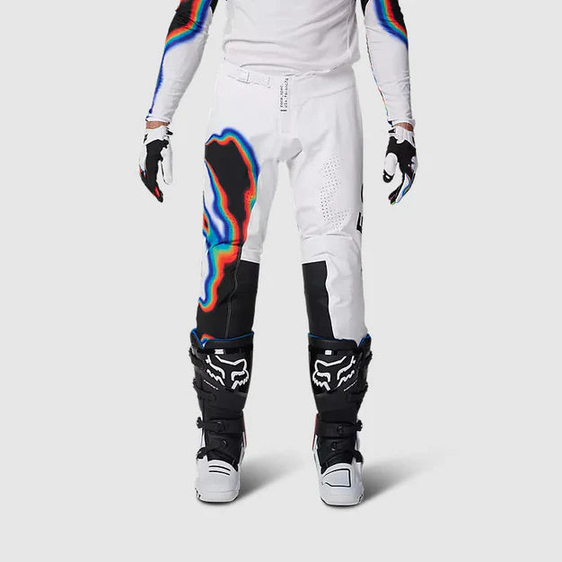 Pantalon Moto Flexair Scans Edición Limitada Negro/Blanco Fox - Rideshop