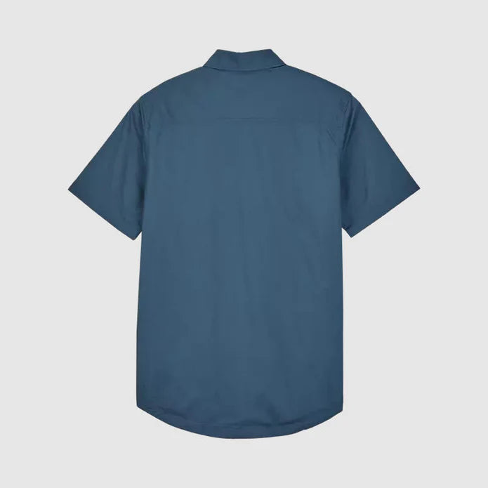 Camisa Fox Lifestyle Roger Woven | Azul - Rideshop
