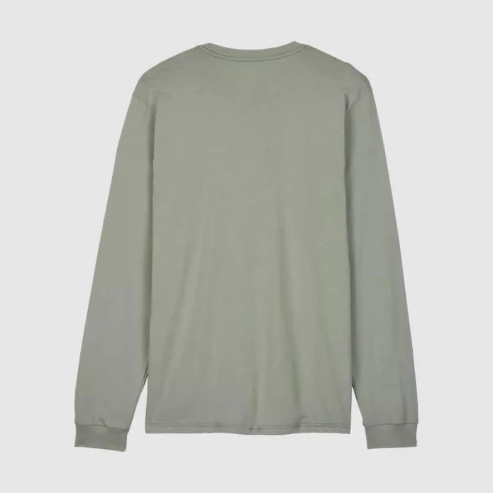 Polera Fox Lifestyle Leo Premium Manga Larga | Gris - Rideshop