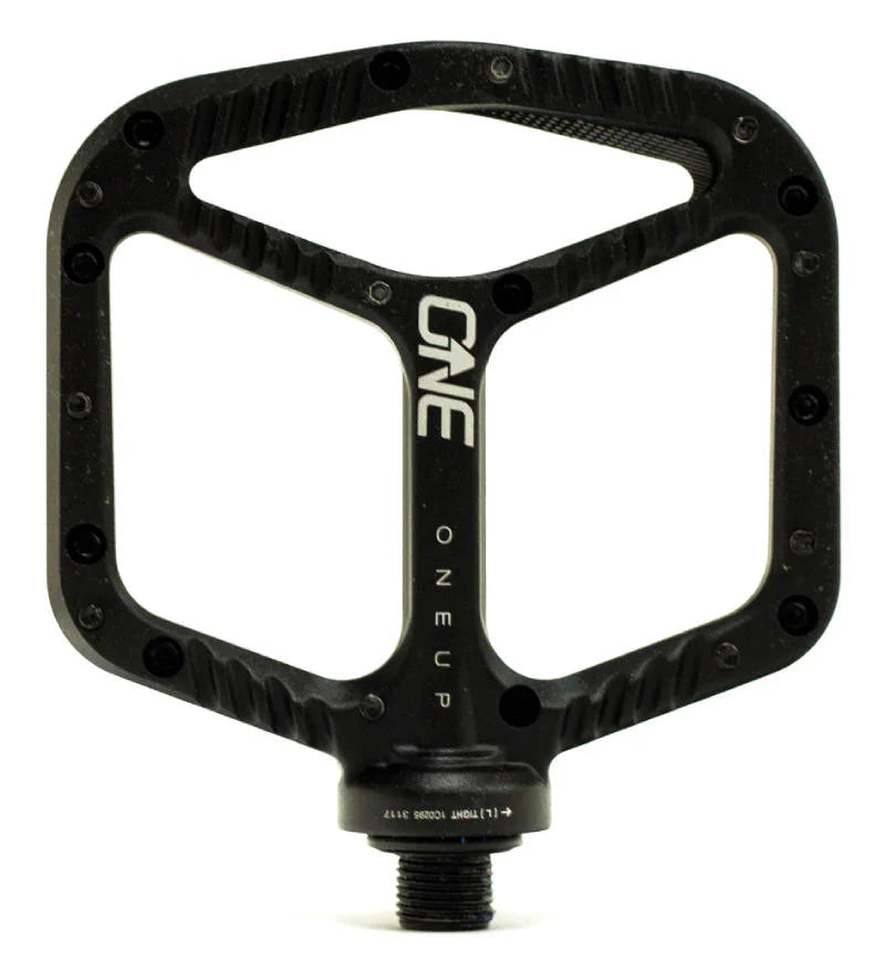Pedales Bicicleta Flat Aluminio Negro One Up - Rideshop