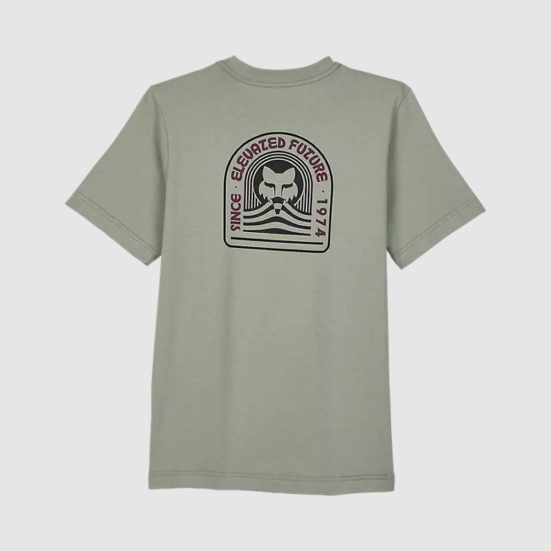 Polera Lifestyle Niño Exploration Gris Fox