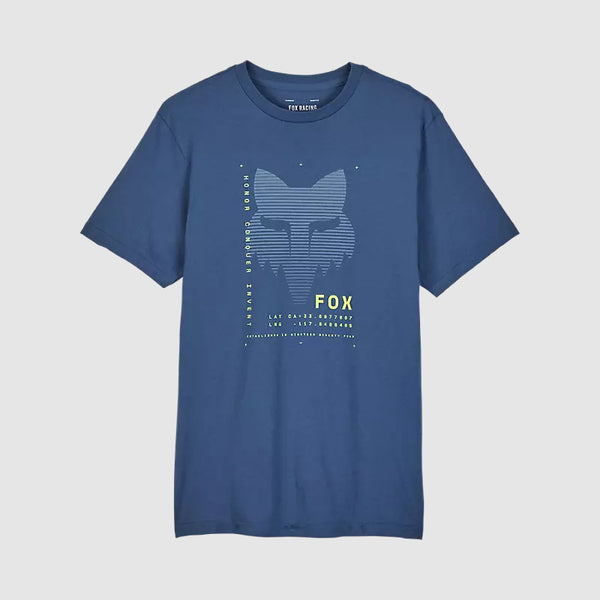 Polera Lifestyle Dispute Azul Fox