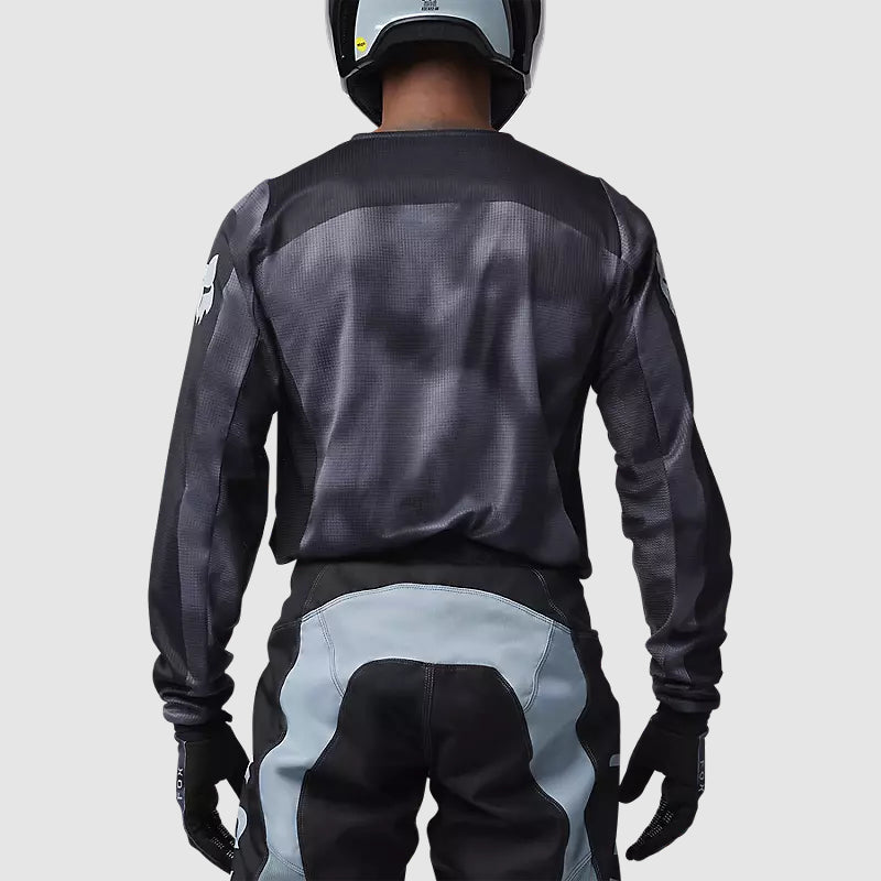 Polera Moto 180 Taunt Negro Fox