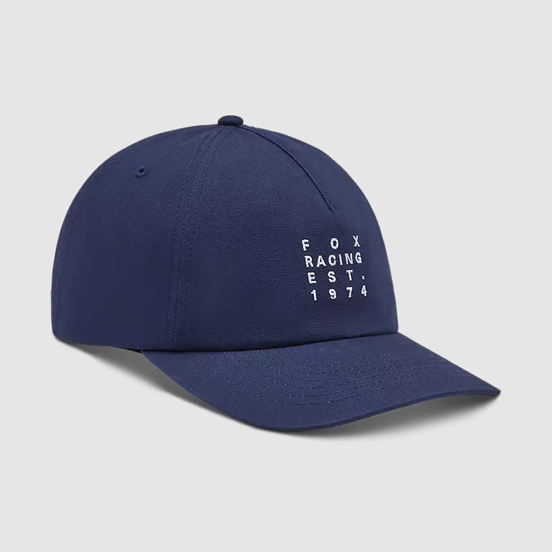 Gorro Jockey Lifestyle Est. 1974 Ajustable Azul Marino Fox