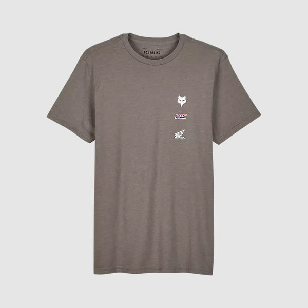 Polera Lifestyle Fox x Honda II Gris Fox