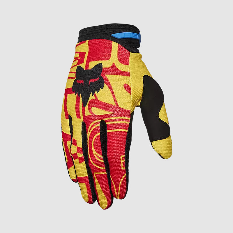 Guantes Moto 180 Race Spec Amarillo Fox