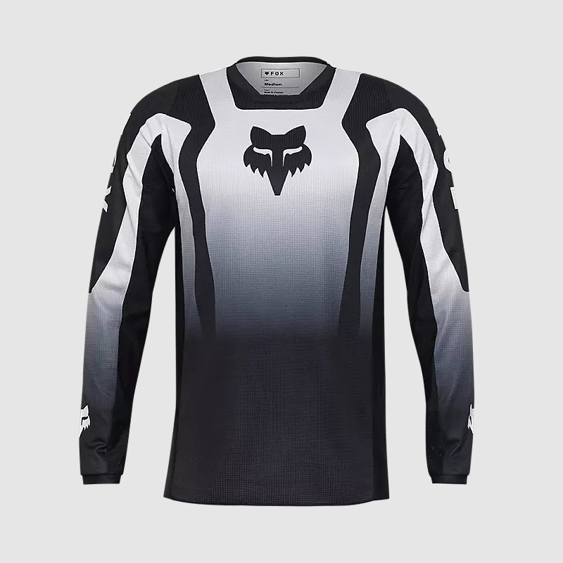 Polera Moto 180 Lean Negro/Blanco Fox