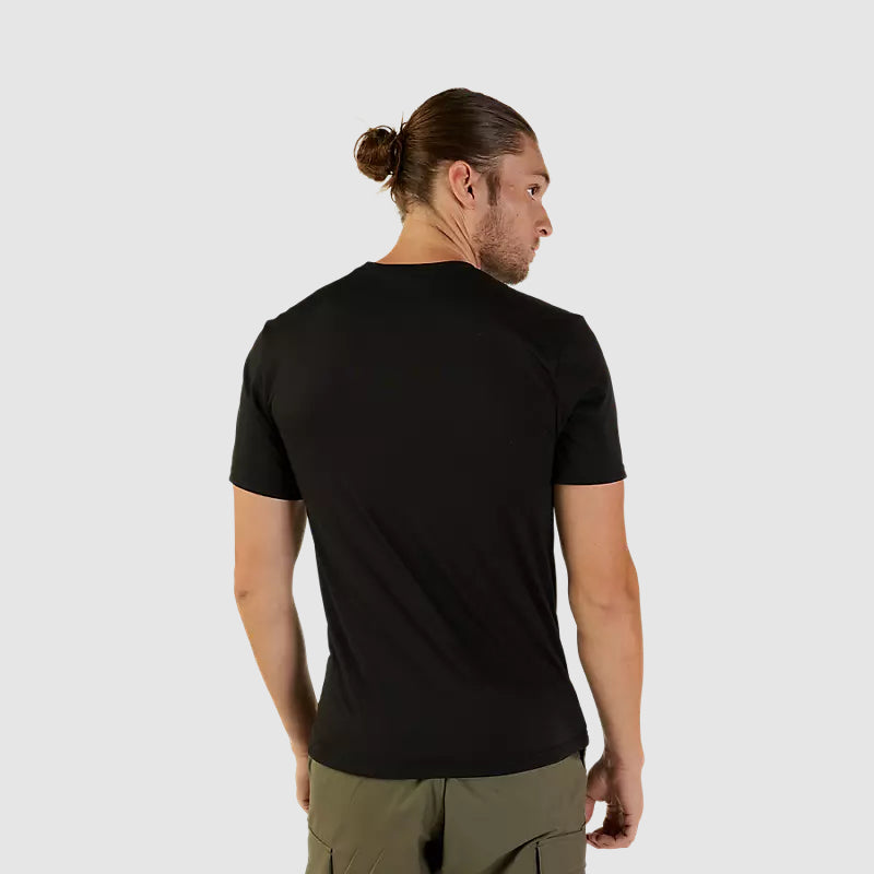 Polera Lifestyle Wordmark Negro Fox
